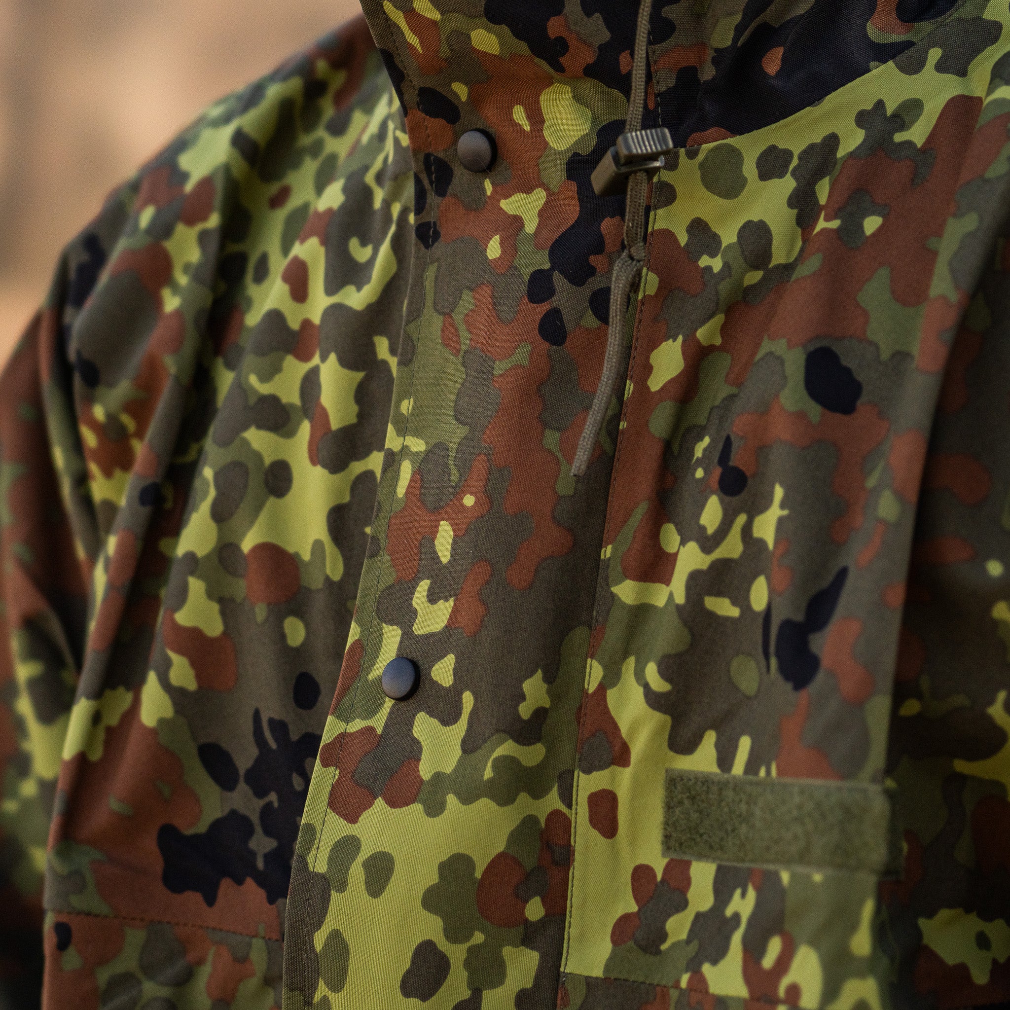 Mil-Tec Flecktarn Rain Jacket