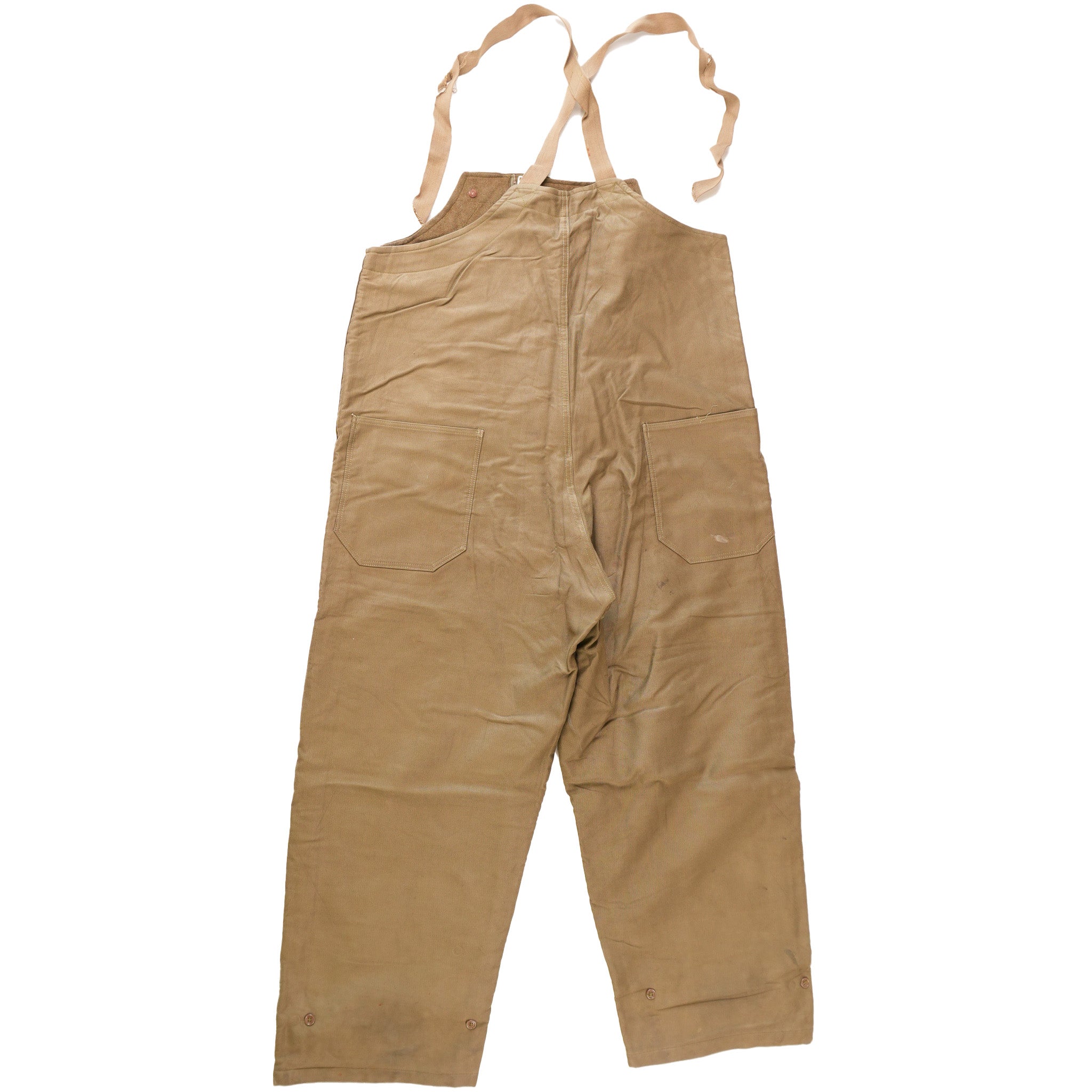 パンツ WEIRDO Overalls WRD DECK PANTS KHAKI S Grade 2 Italian Deck Overalls – Americana Pipedream Apparel