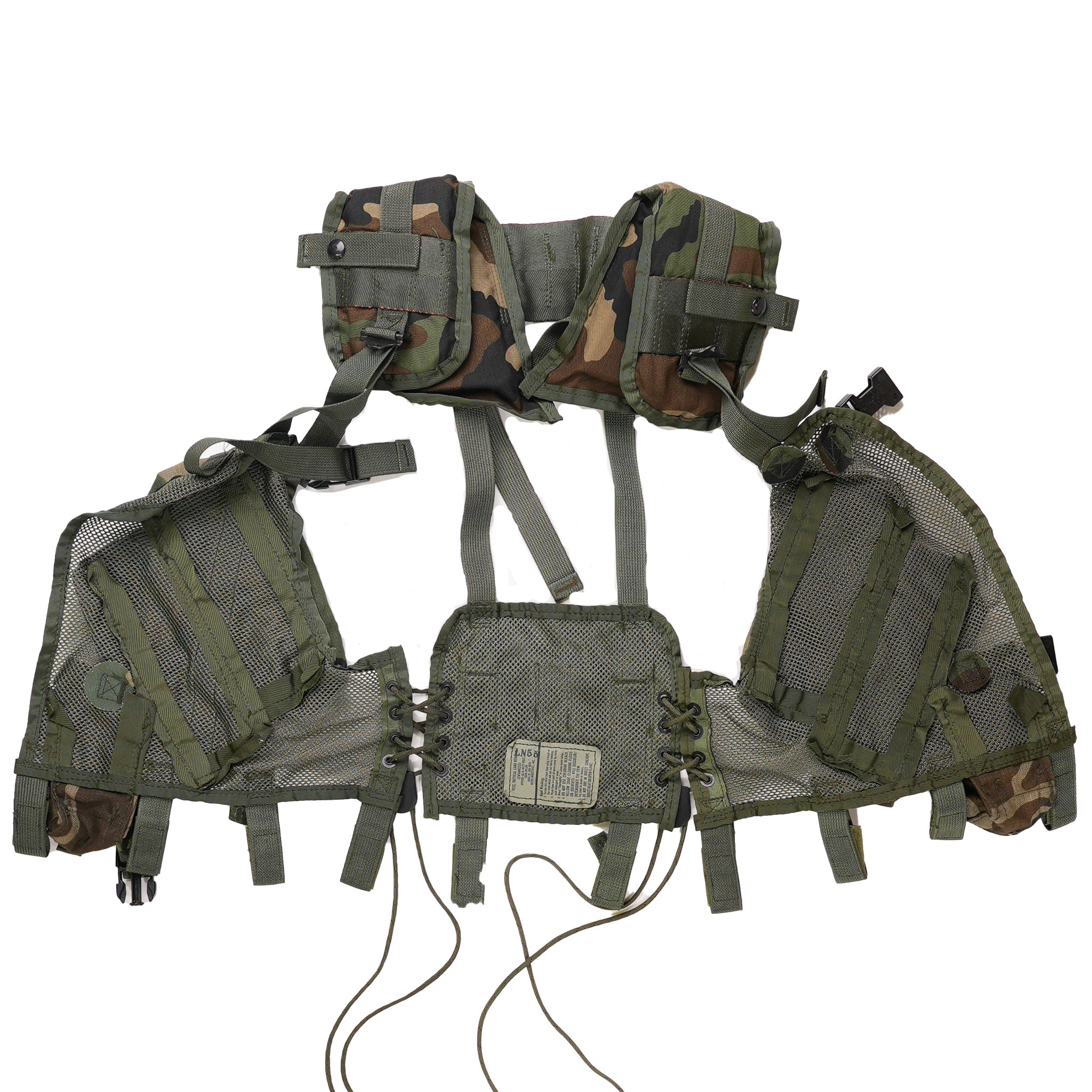 Issued USGI Woodland Enhanced Load Bearing Vest