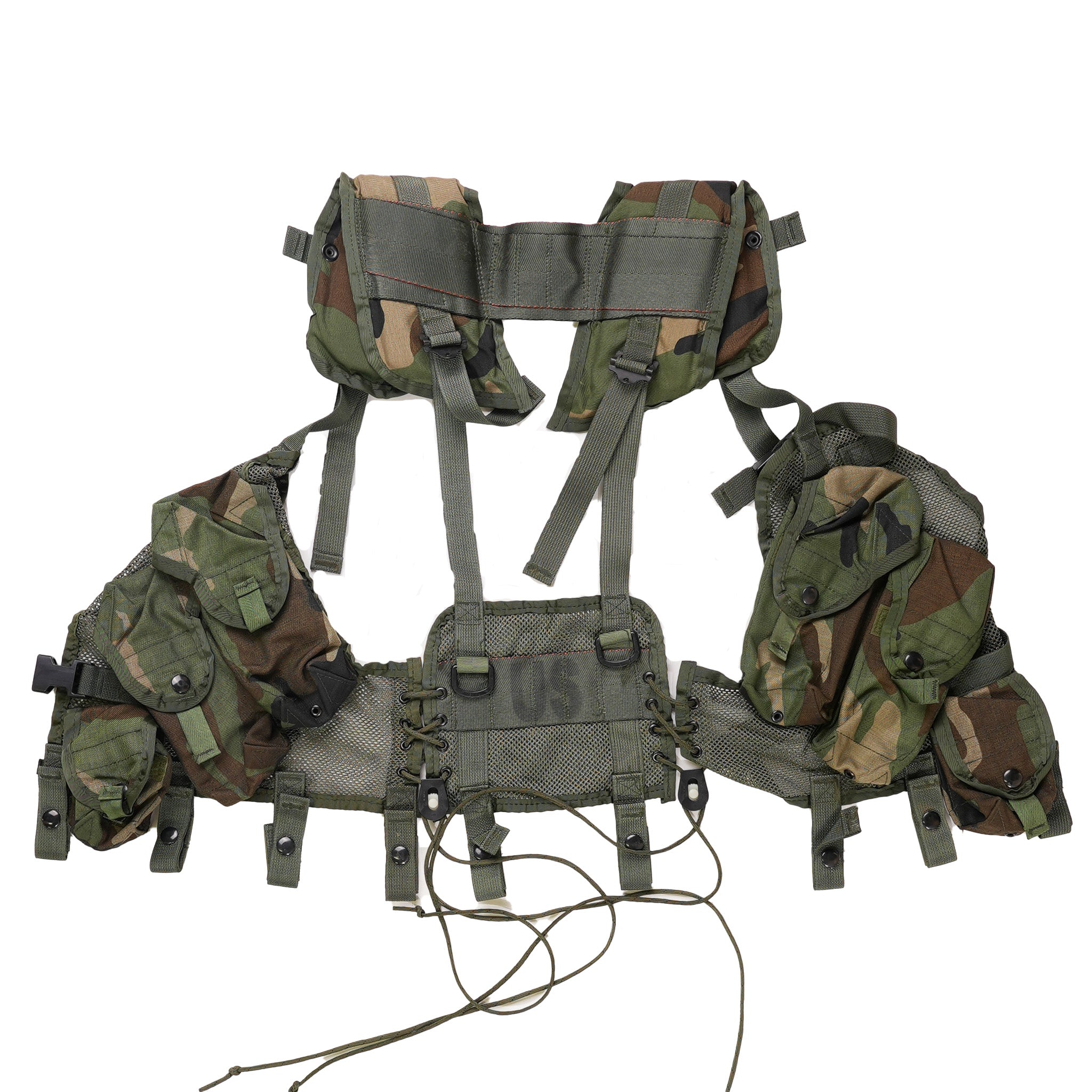 Issued USGI Woodland Enhanced Load Bearing Vest