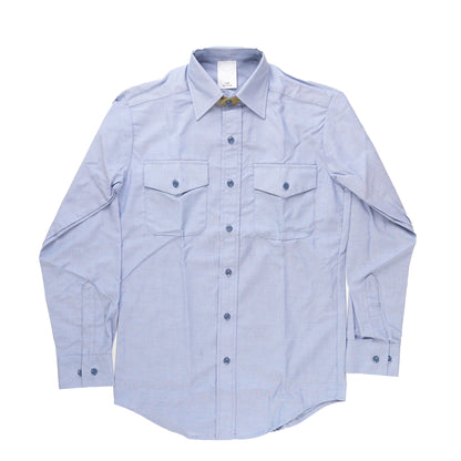 Deadstock Long Sleeve Chambray Utility Shirt