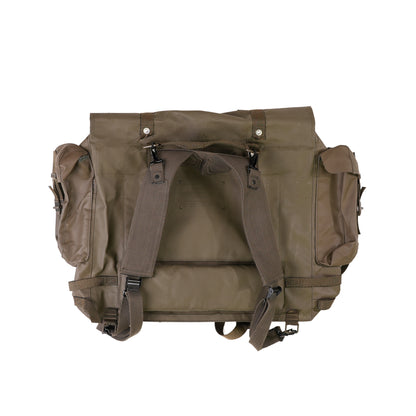 Issued Swiss OD M90 Rubber Rucksack