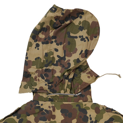 Issued Romanian M1994 Fleck Camouflage Parka w/Liner