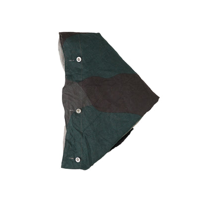 Issued Swedish Four Color "Knäppetält" M39 Poncho/Shelter Half