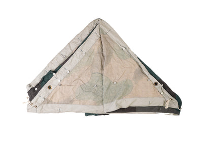 Issued Swedish Four Color "Knäppetält" M39 Poncho/Shelter Half