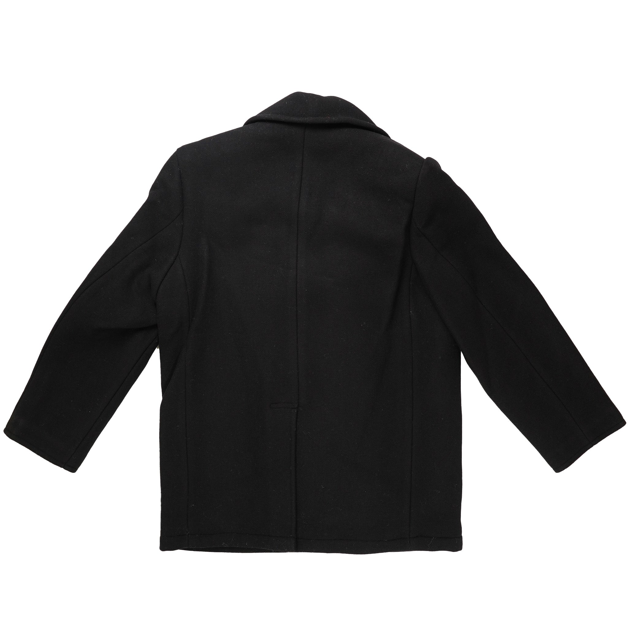 Mil-Tec US Navy Black Wool Peacoat