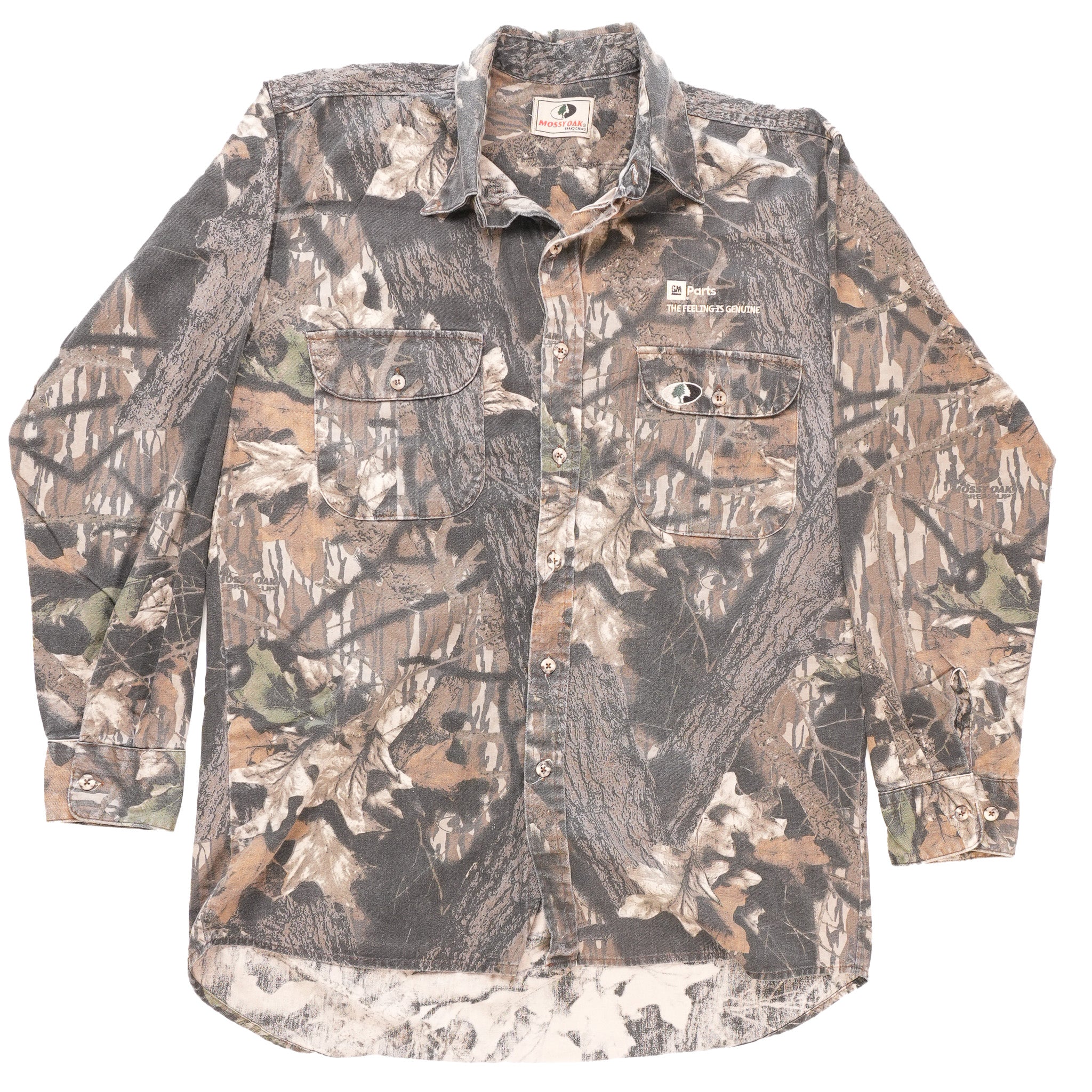 Issued Mossy Oak Button-up Shirt
