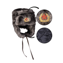Load image into Gallery viewer, Mil-Tec Faux Fur Winter Shapka
