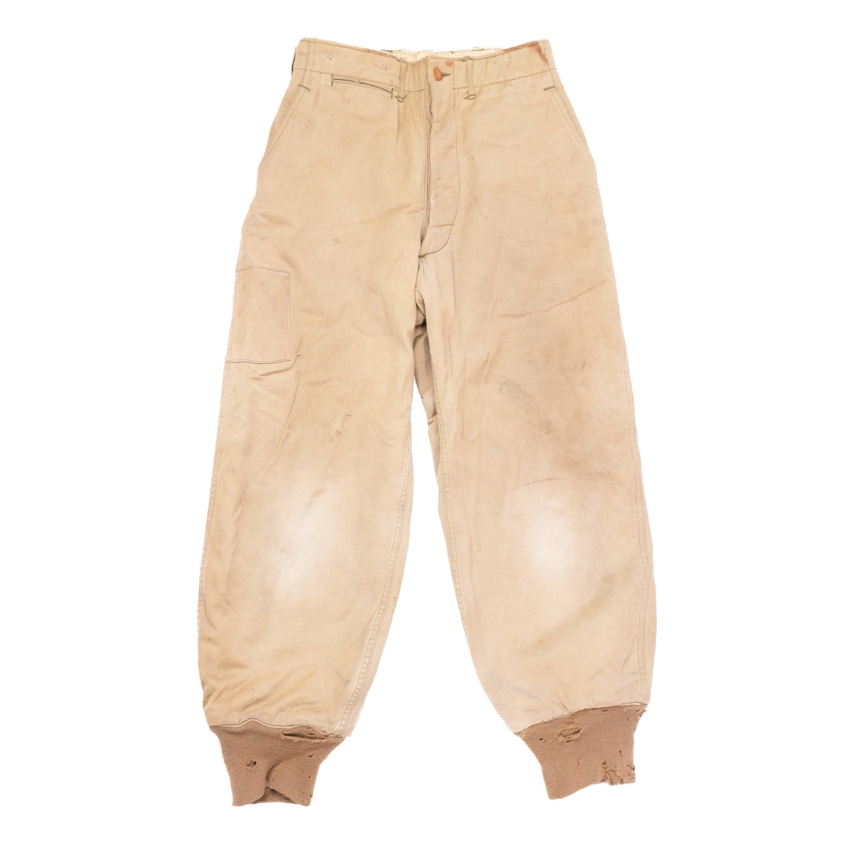 Modified Khaki Trousers w/ Wool Lining