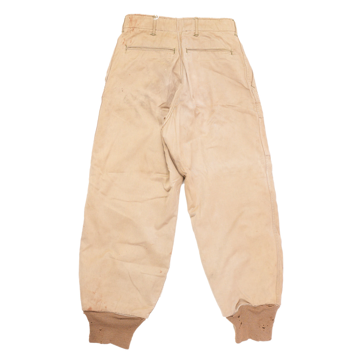 Modified Khaki Trousers w/ Wool Lining