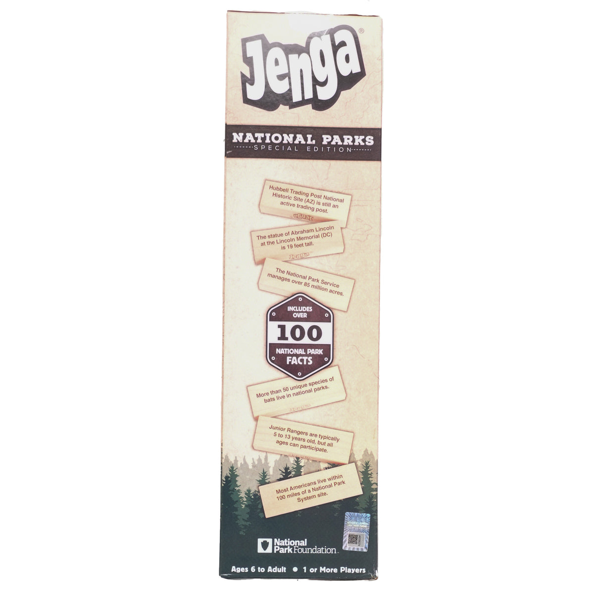 National Parks Edition Jenga
