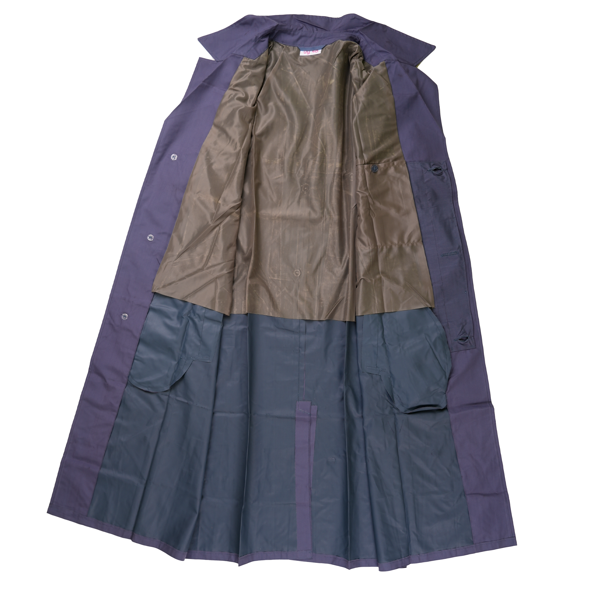 Issued East German Blue Raincoat