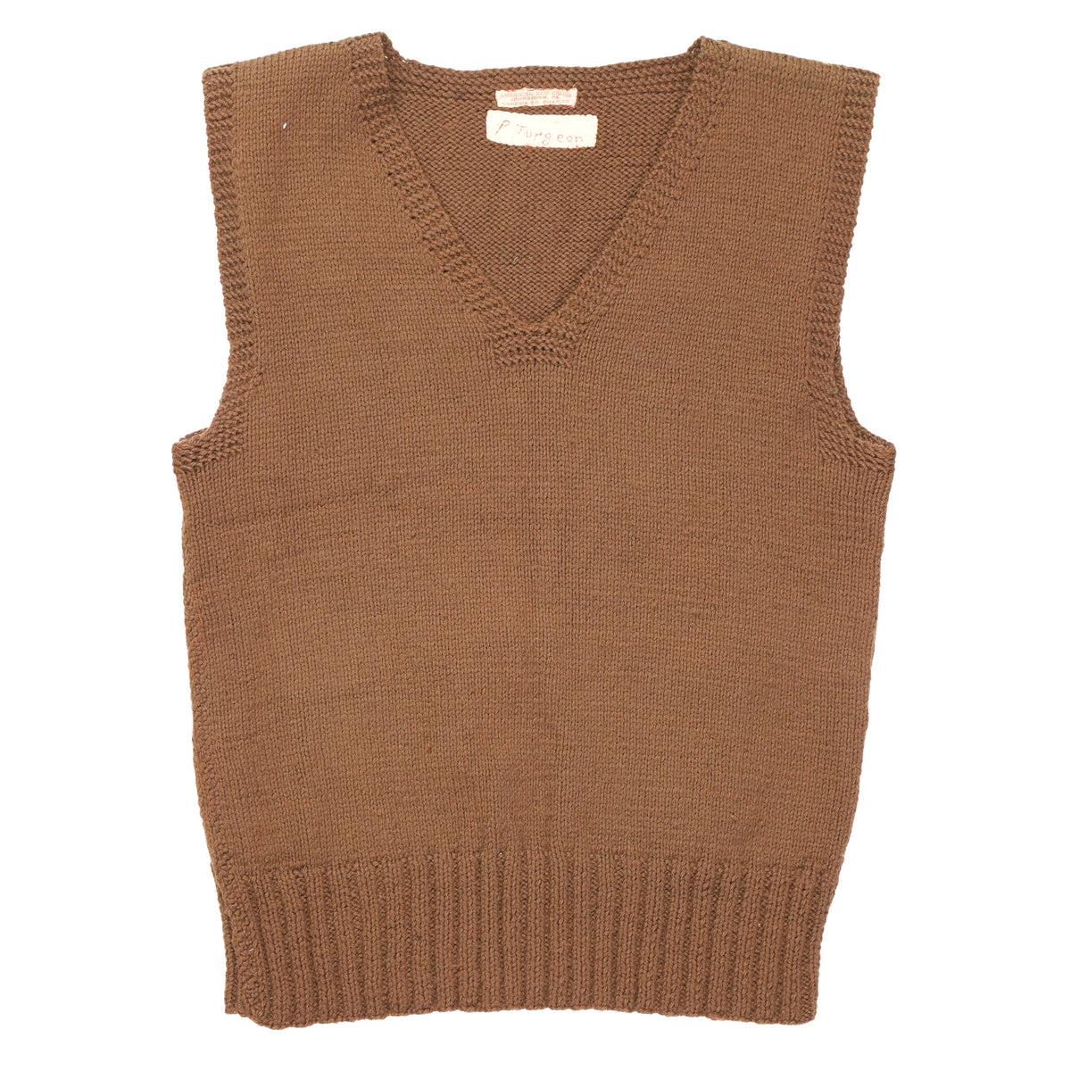 Vintage WWII USGI Red Cross Sweater Vest