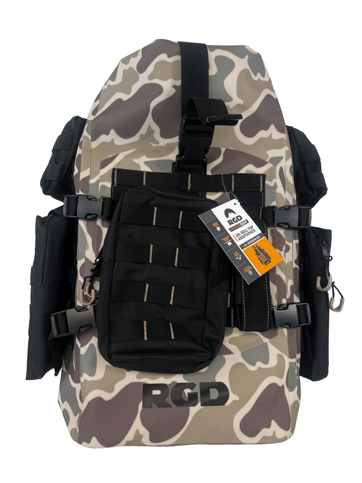 Waterproof Roll Top Bug Out Tactical Survival Backpack – Americana
