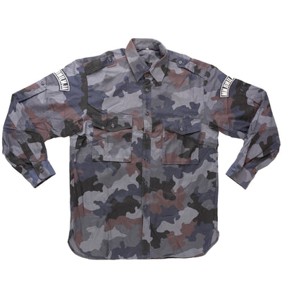 Unissued Serbian Milicijia Blue M89 Field Shirt