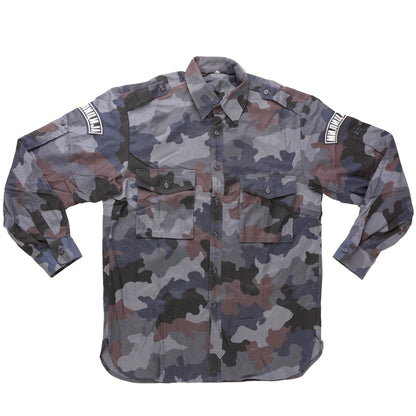 Unissued Serbian Milicijia Blue M89 Field Shirt