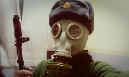 Soviet GP-5 Gas Mask Kit (Display Use Only)