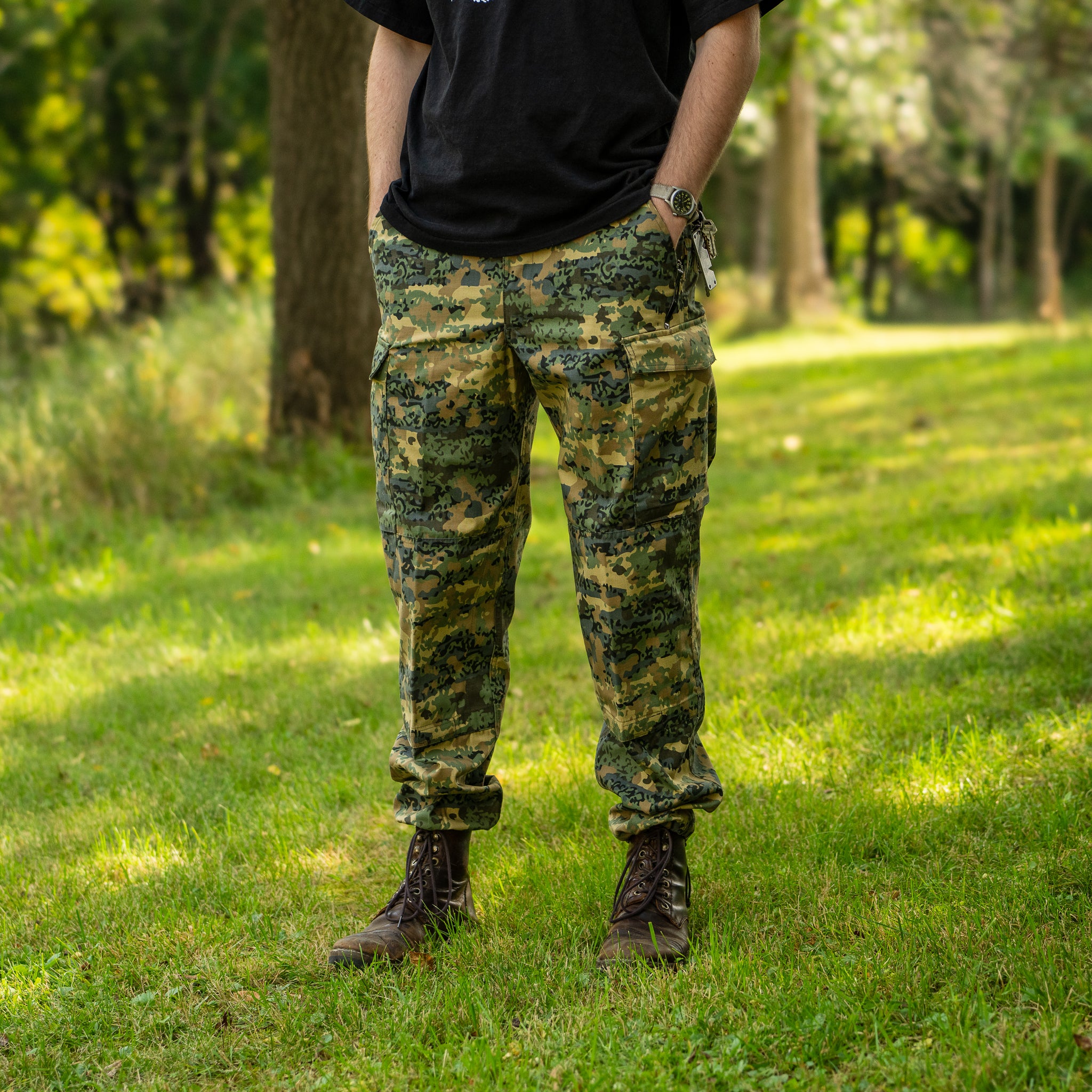 Unissued Austrian Tarnanzug Neu Field Pants
