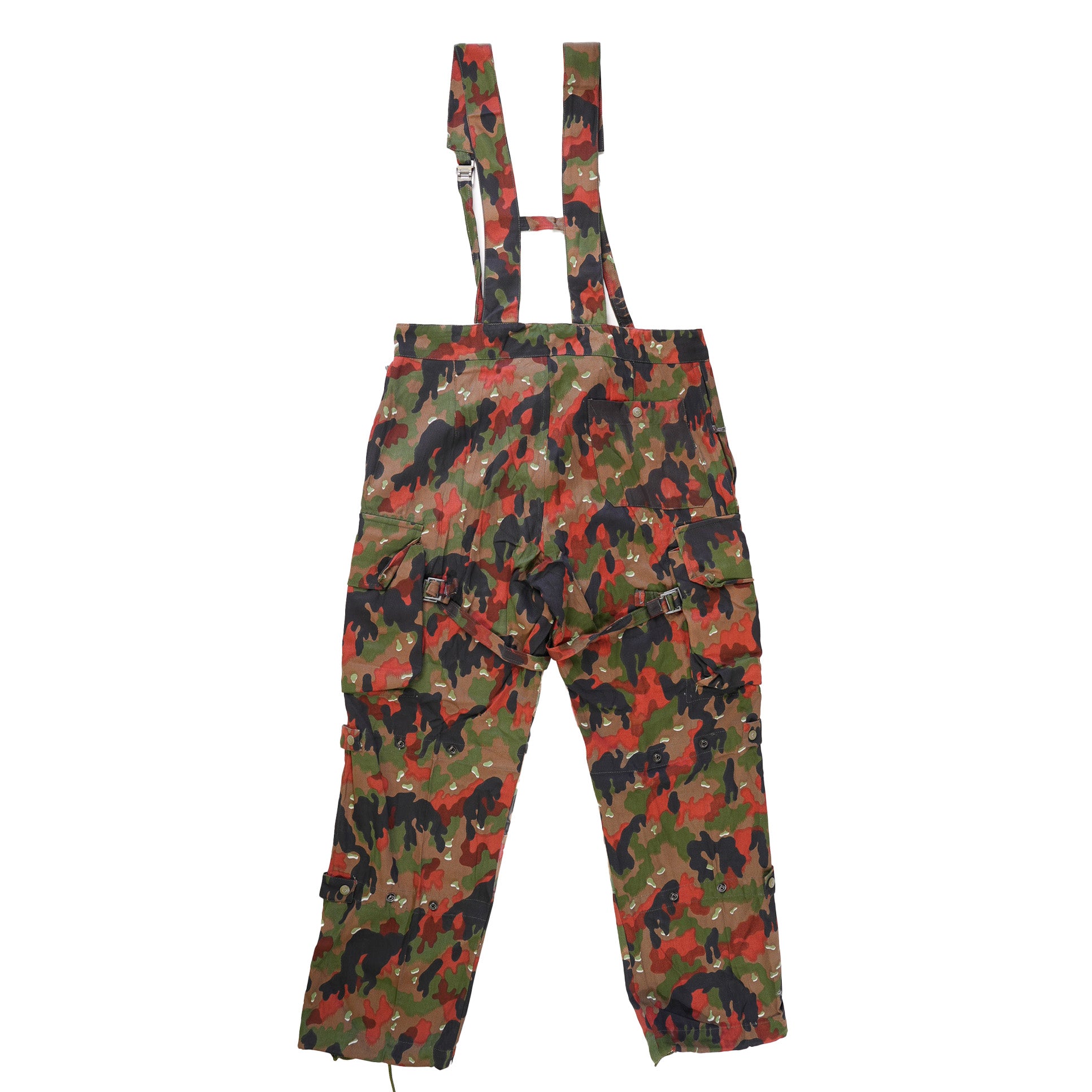 Issued TAZ 57 Alpenflage Field Pants w/Suspenders – Americana
