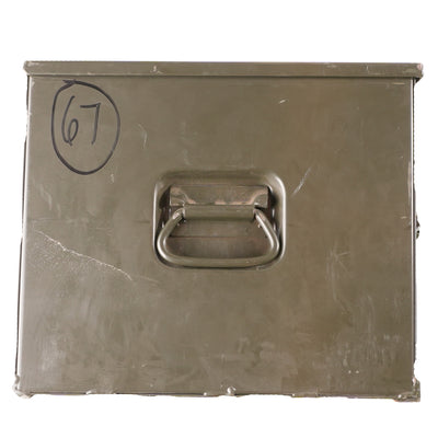 Issued Olive Drab Steel Box