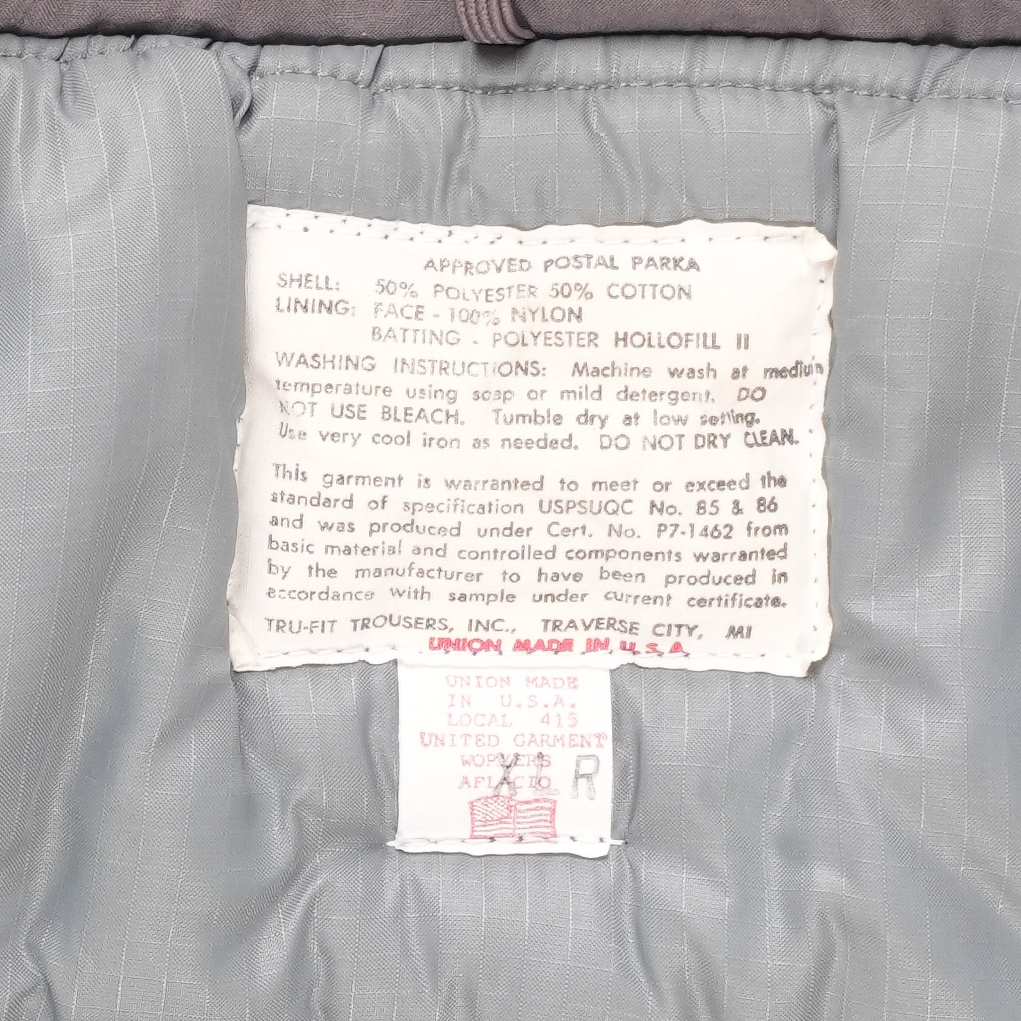 Issued USGI Postal Service Parka