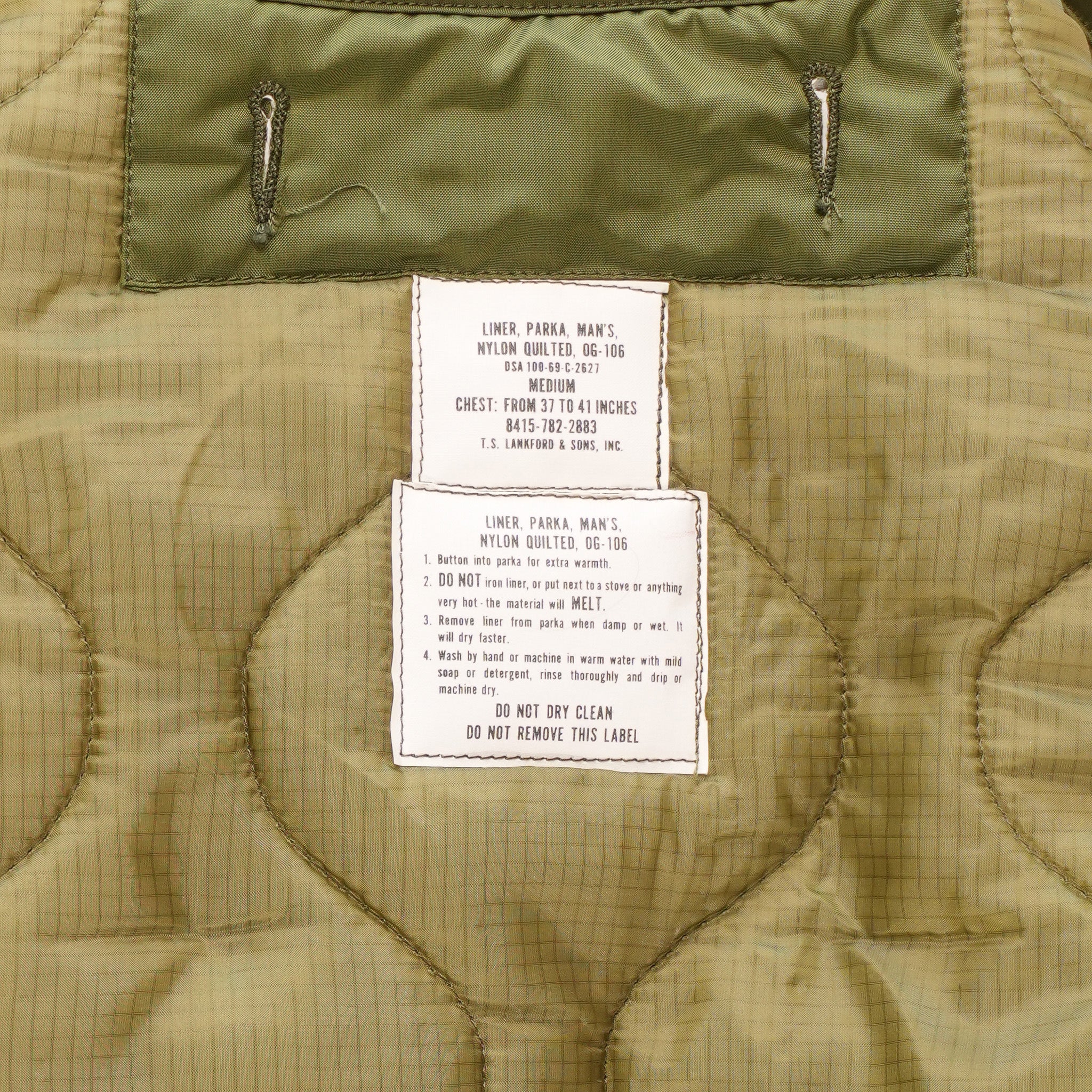 Deadstock USGI M65 Parka Liner
