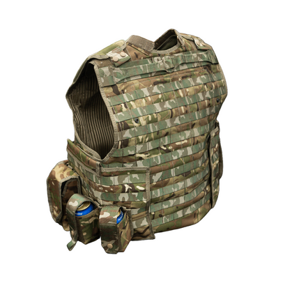 Unissued British MTP Mk. IV Osprey Plate Armor Carrier w/Pouches