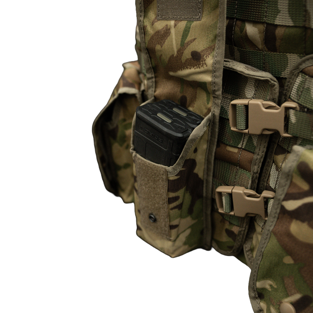 Unissued British MTP Mk. IV Osprey Plate Armor Carrier w/Pouches