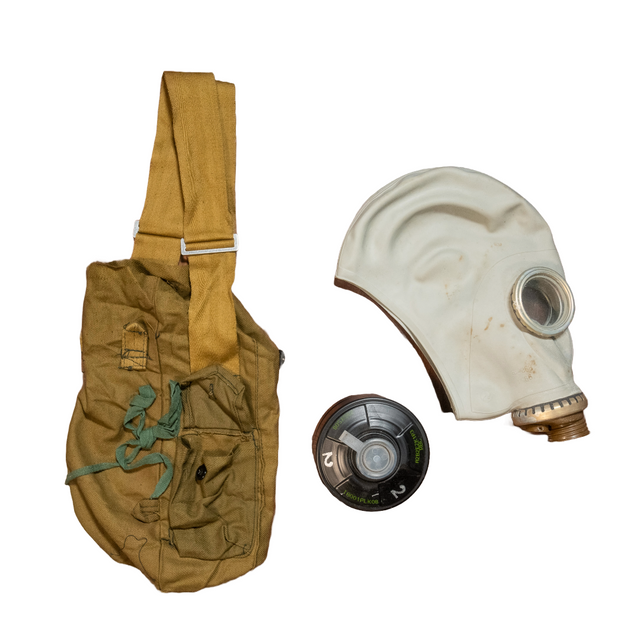 Issued Soviet GP-5 Gas Mask Kit (Display Use Only)