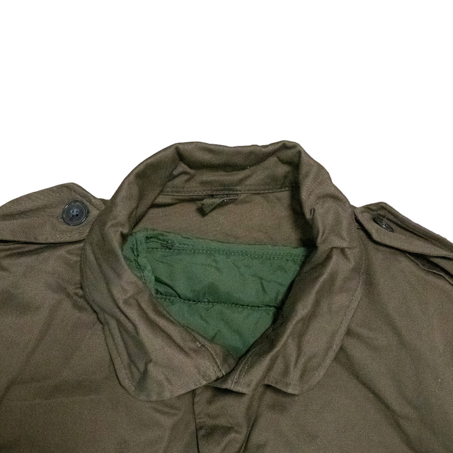Issued Greek OD Green M-65 Field Jacket w/Liner