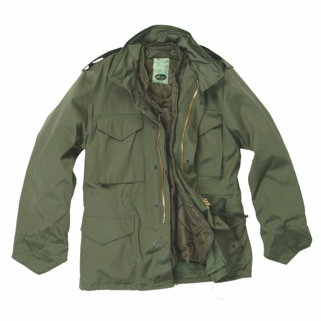 Mil-Tec OD Green M-65 Field Jacket w/Liner – Americana 