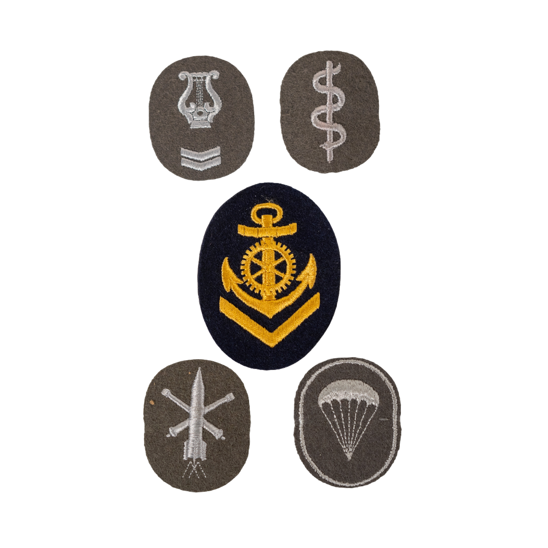 East German Armed Forces Insignia, Medal & Patch Grab Bag