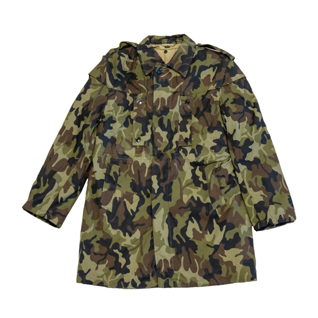 Issued Romanian M1990 Leaf Camouflage Parka w/Liner – Americana ...