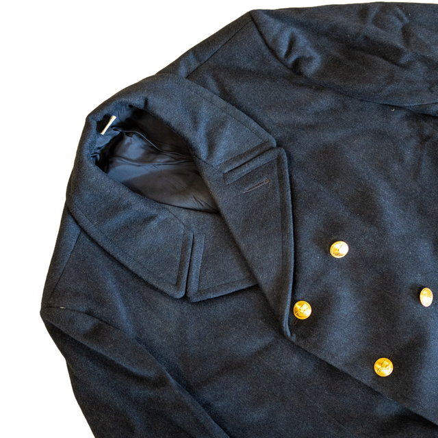 Issued Italian Air Force Blue Wool Greatcoat