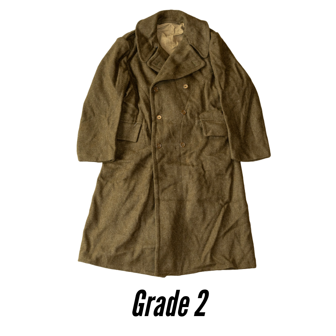 Grade 2 Greek Army Wool Greatcoat – Americana Pipedream Apparel