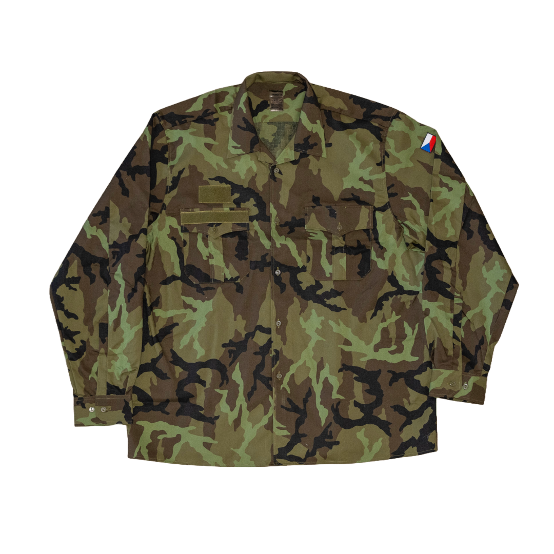 Unissued Czech Vz. 95 "Leaf" Camouflage Field Shirt