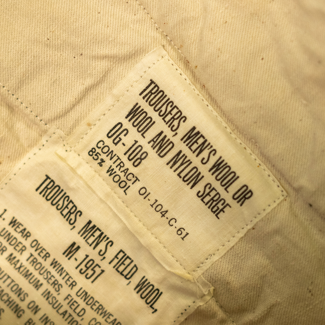 Unissued USGI M1951 Field Pants – Americana Pipedream Apparel