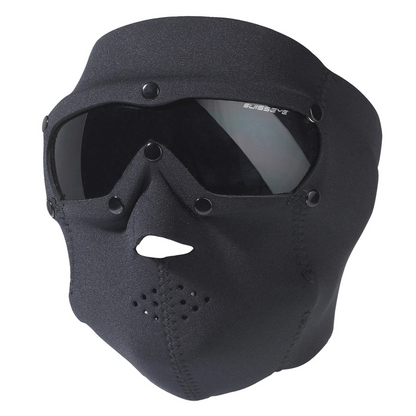 SwissEye Black Neoprene Mask w/Ballistic Smoke Lenses