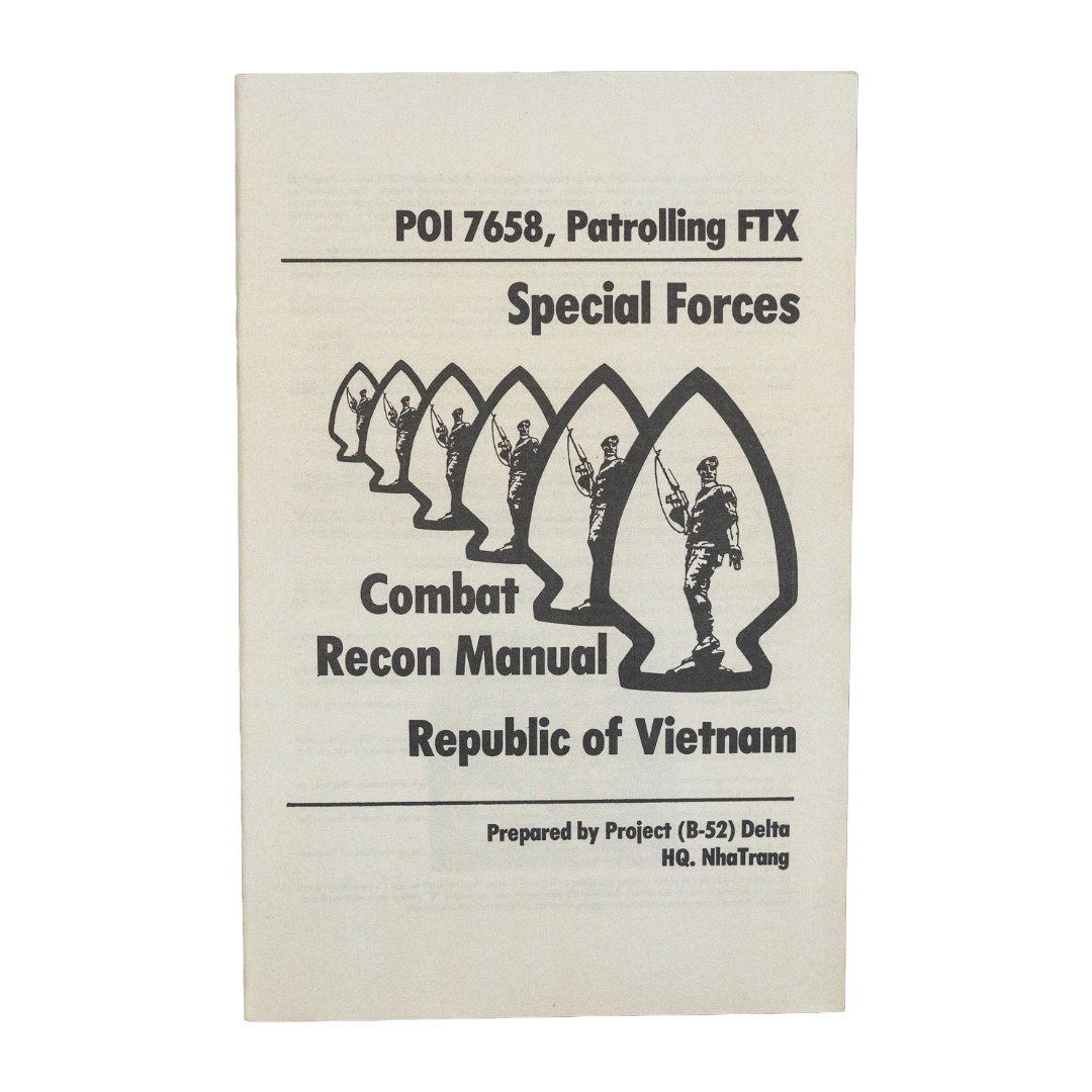 South Vietnamese Special Forces Combat Recon Manual