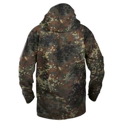 Mil-Tec Flecktarn Gen. II Trilaminate Wet Weather Jacket w/Fleece Liner