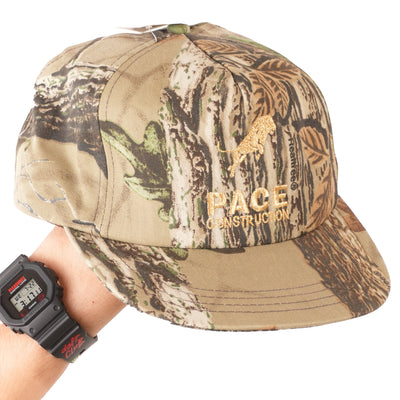 Vintage Hunting Camo Hats w/ Adjustable Size