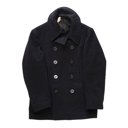 Grade 2 Vintage US Navy Blue Peacoat