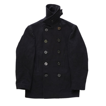 Grade 2 Vintage US Navy Blue Peacoat