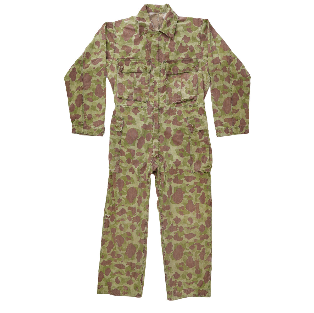 [ARCHIVE] Issued WWII USMC Frogskin Jungle Suit