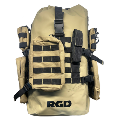 Waterproof Roll Top Bug Out Tactical Survival Backpack
