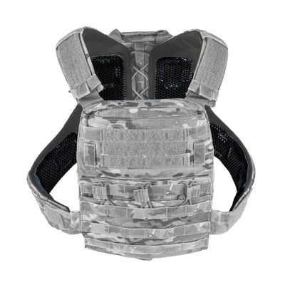 ICEVENTS® Classic Plate Carrier Ventilation Pontoons (Crye AVS Harness Pad Set, hook backing, 2 / 4 / 6 Packs, fits any loop-lined plate carrier, cummerbund)