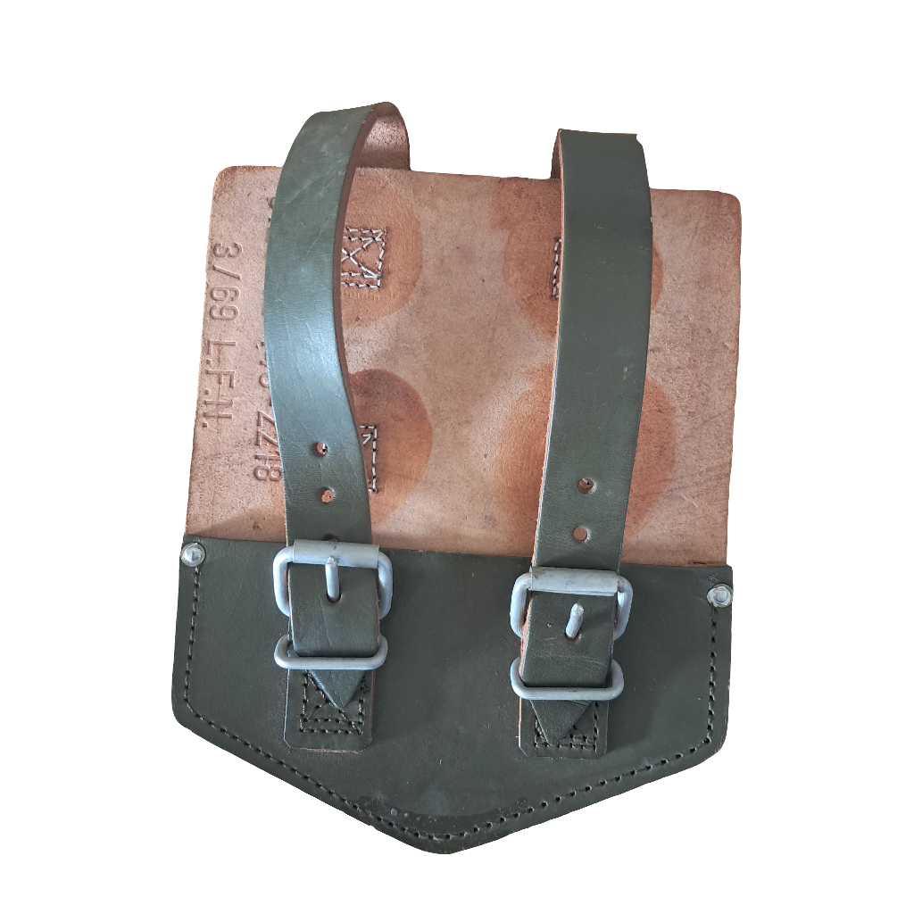 West German Leather Shovel Cover 60s-70s