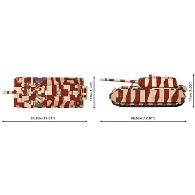 COBI Panzer VIII "Maus" Tank: Set #3138