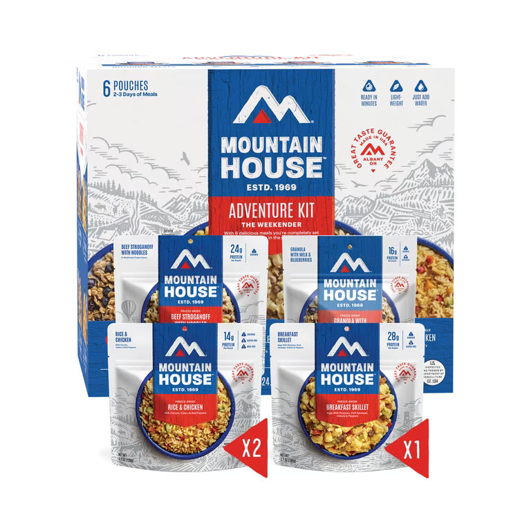 Mountain House Weekender Adventure Meal Kit