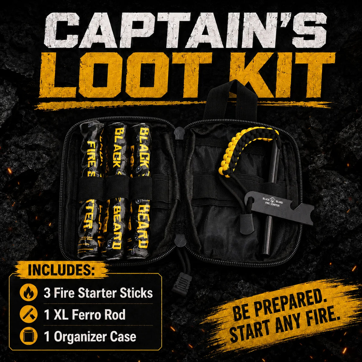 Fire Starter Kit - Captain’s Loot Kit